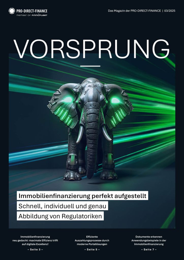 Cover Vorsprung PRO-DIRECT-FINANCE